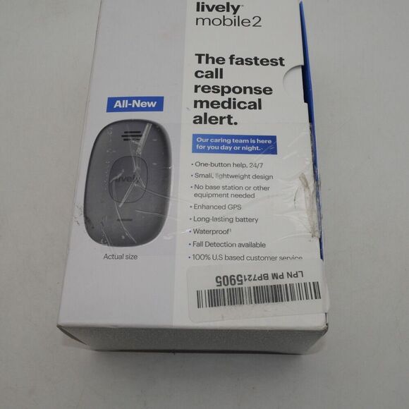 NEW Lively Mobile2 Medical Alert Device 24/7 Emergency Help - Picture 4 of 7